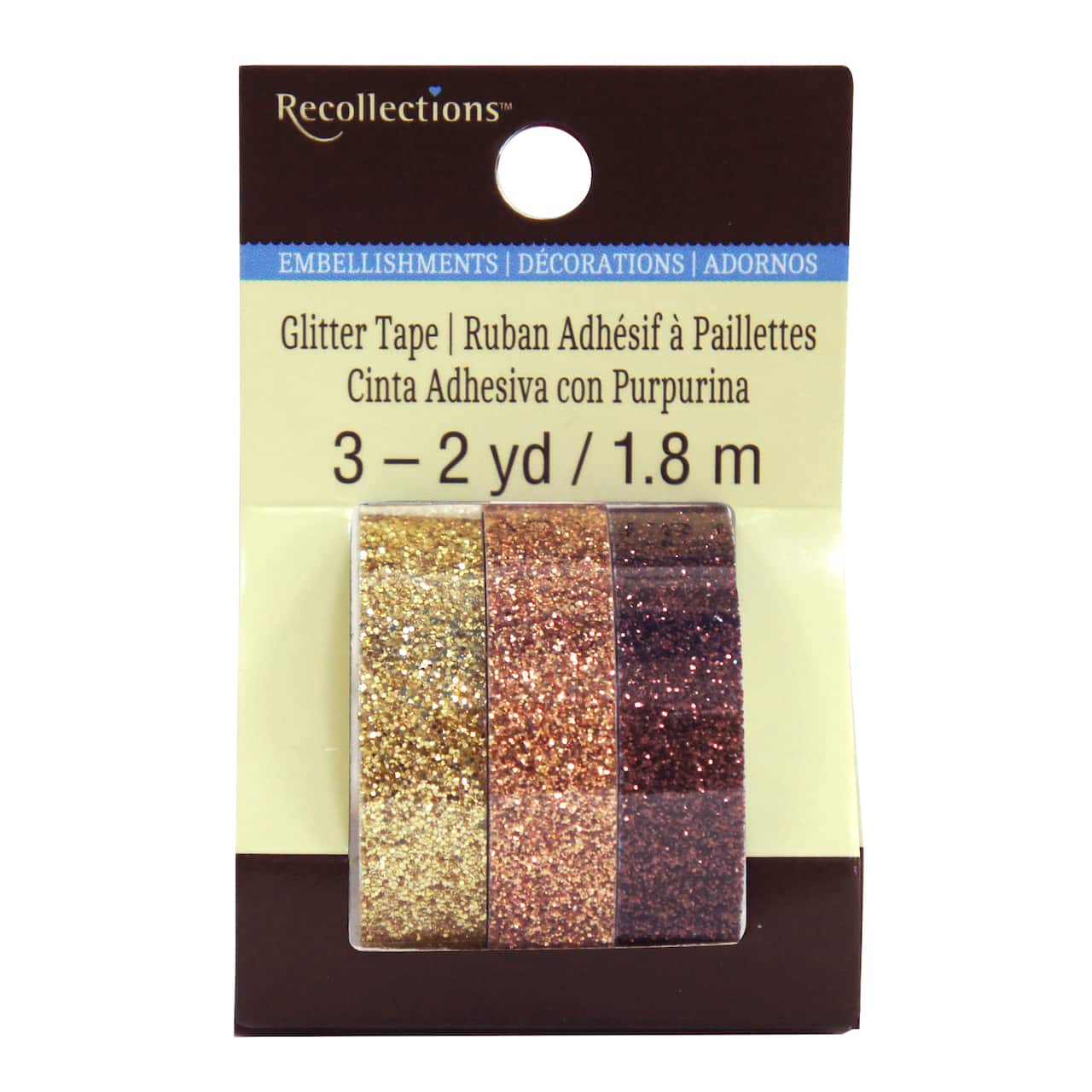 Gold Glitter Tape by Recollections™